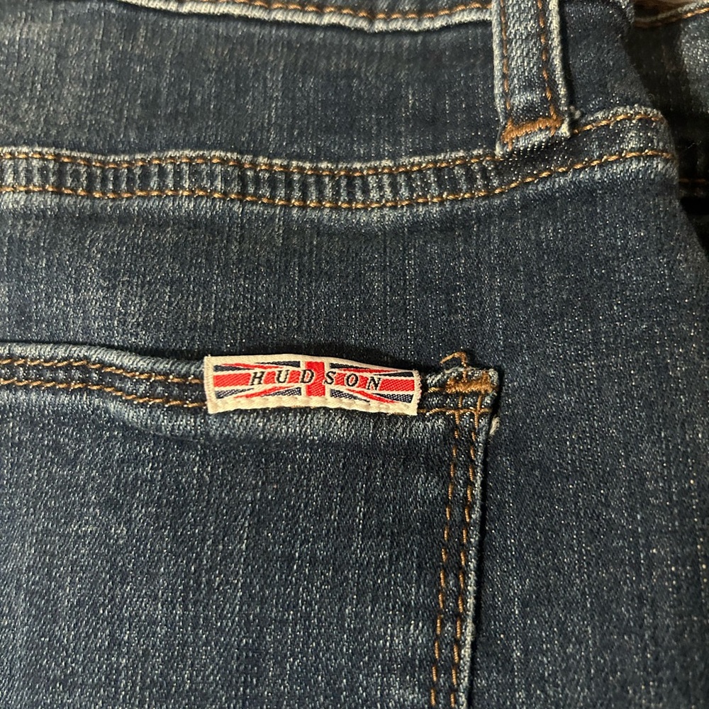 Hudson Dark Blue Denim Jeans